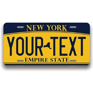 fake licence plates design watch your step|replica license plates.